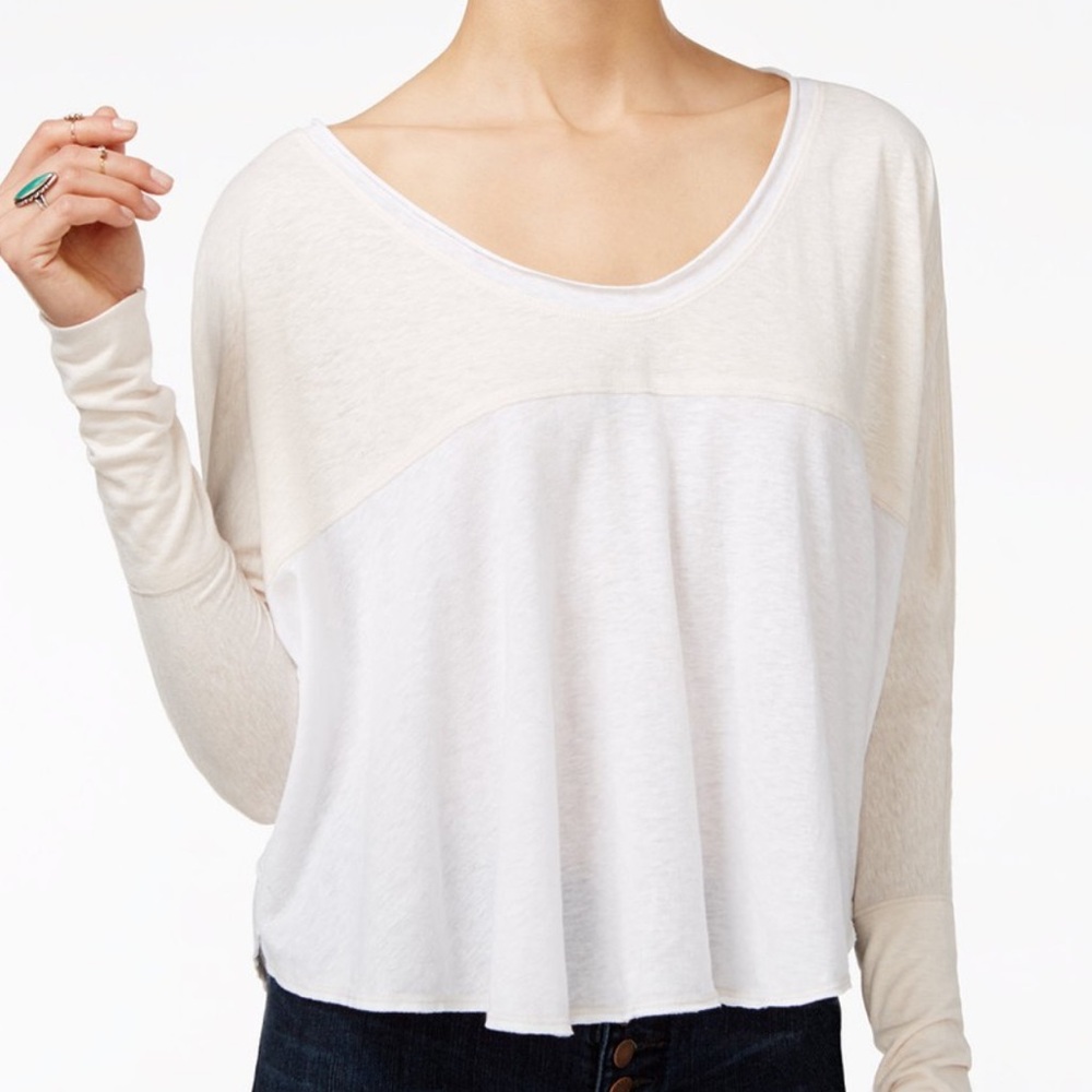 We The Free Cream Blouse